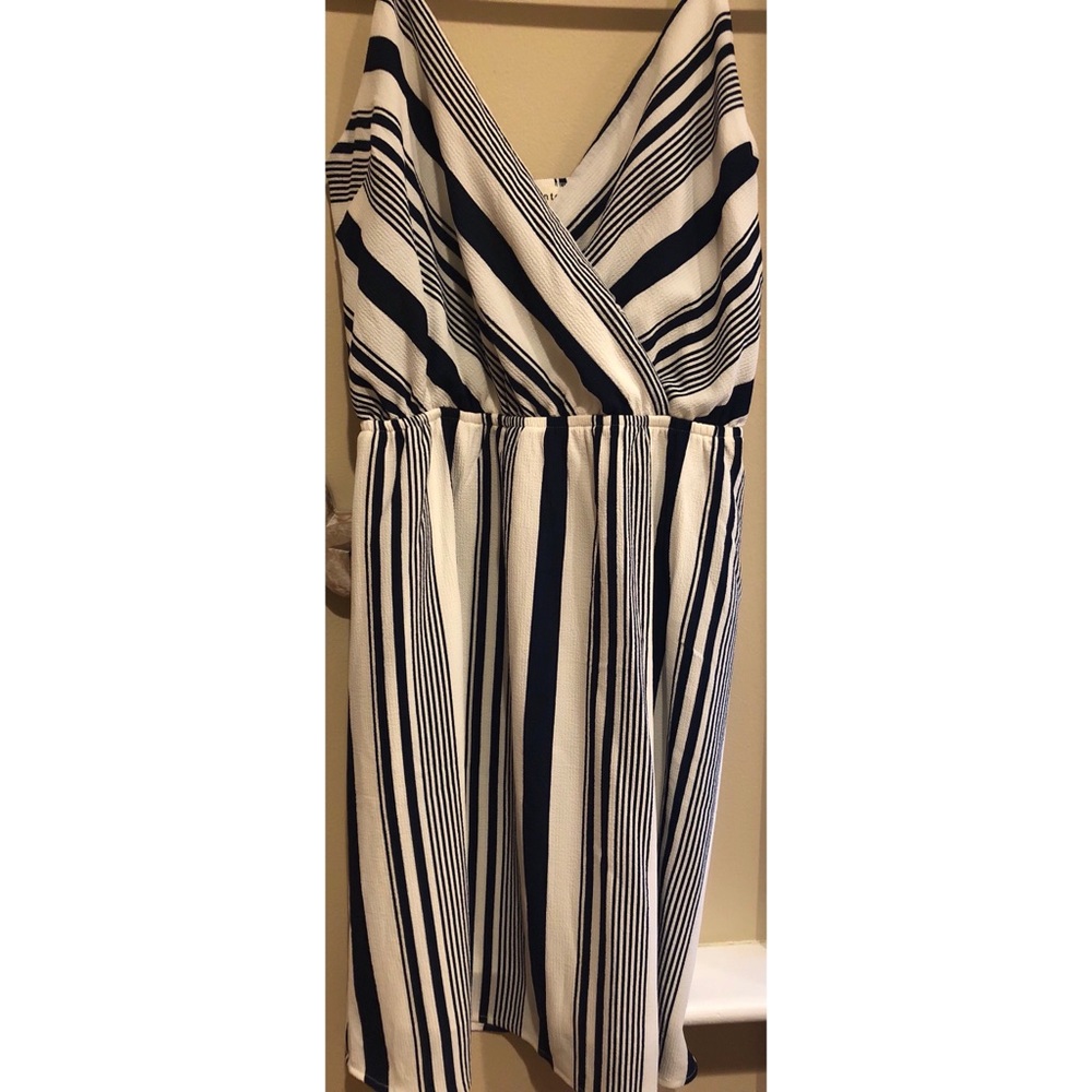 Stripped Summer Mini Dress